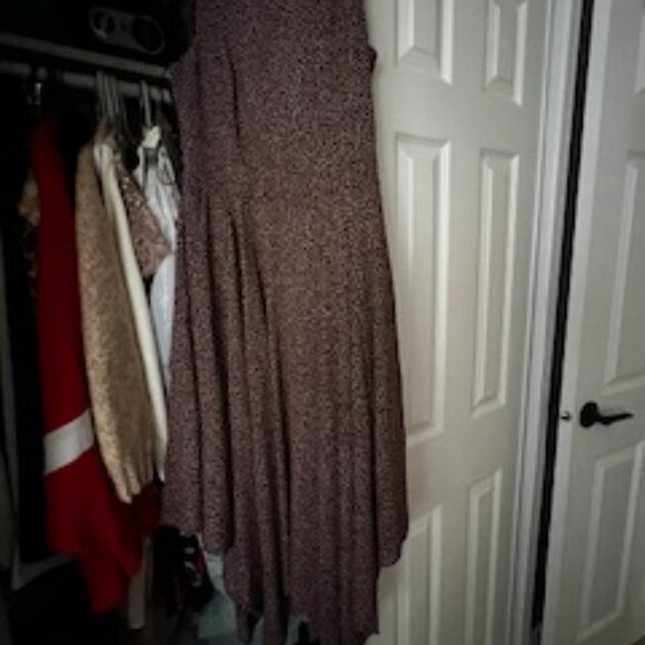 BROWN polka dot cute as heck dress - Picture 4 of 4